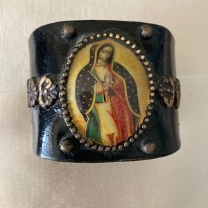 Lady of Guadalupe cuff bracelet